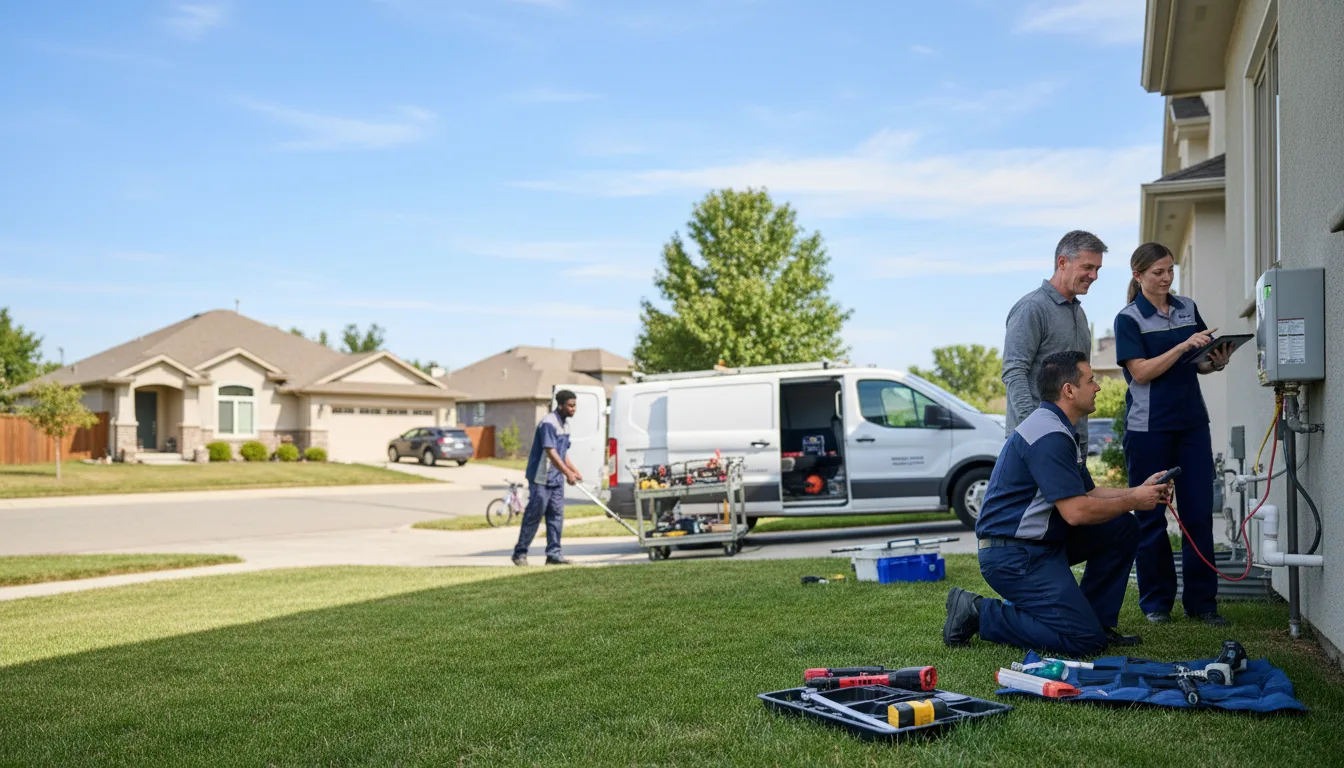 Tankless water heater service in Gordon, TX